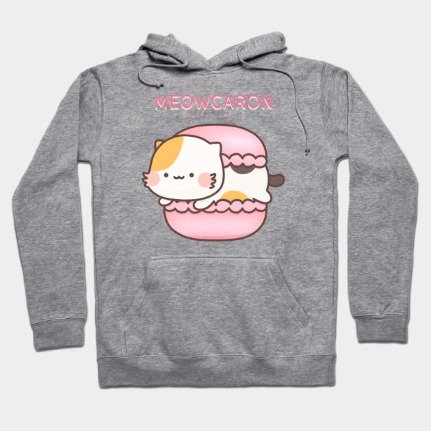 Meowcaron Hoodie by @muffin_cat_ig